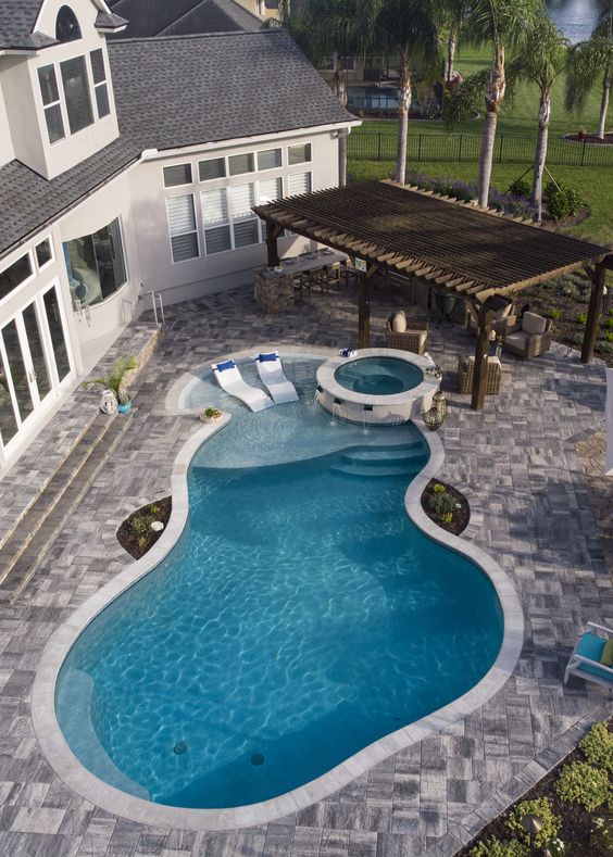 Home Organic Shape Pools