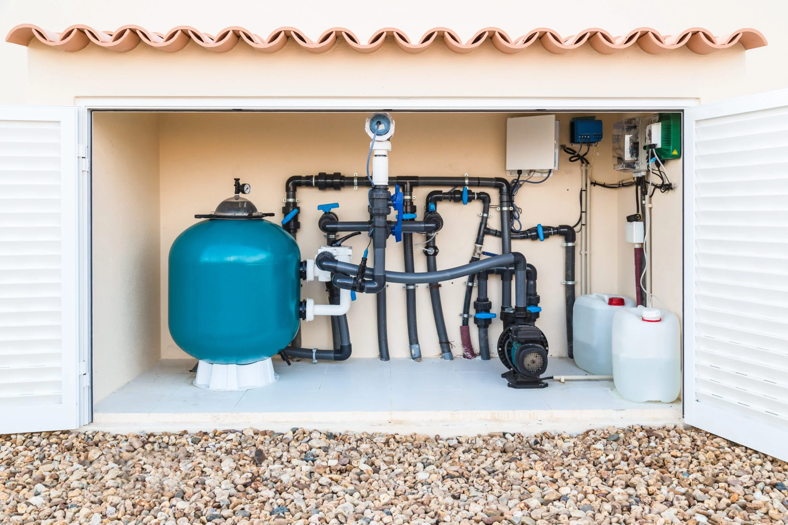 Home SWIMMING POOL FILTER INSTALLATION