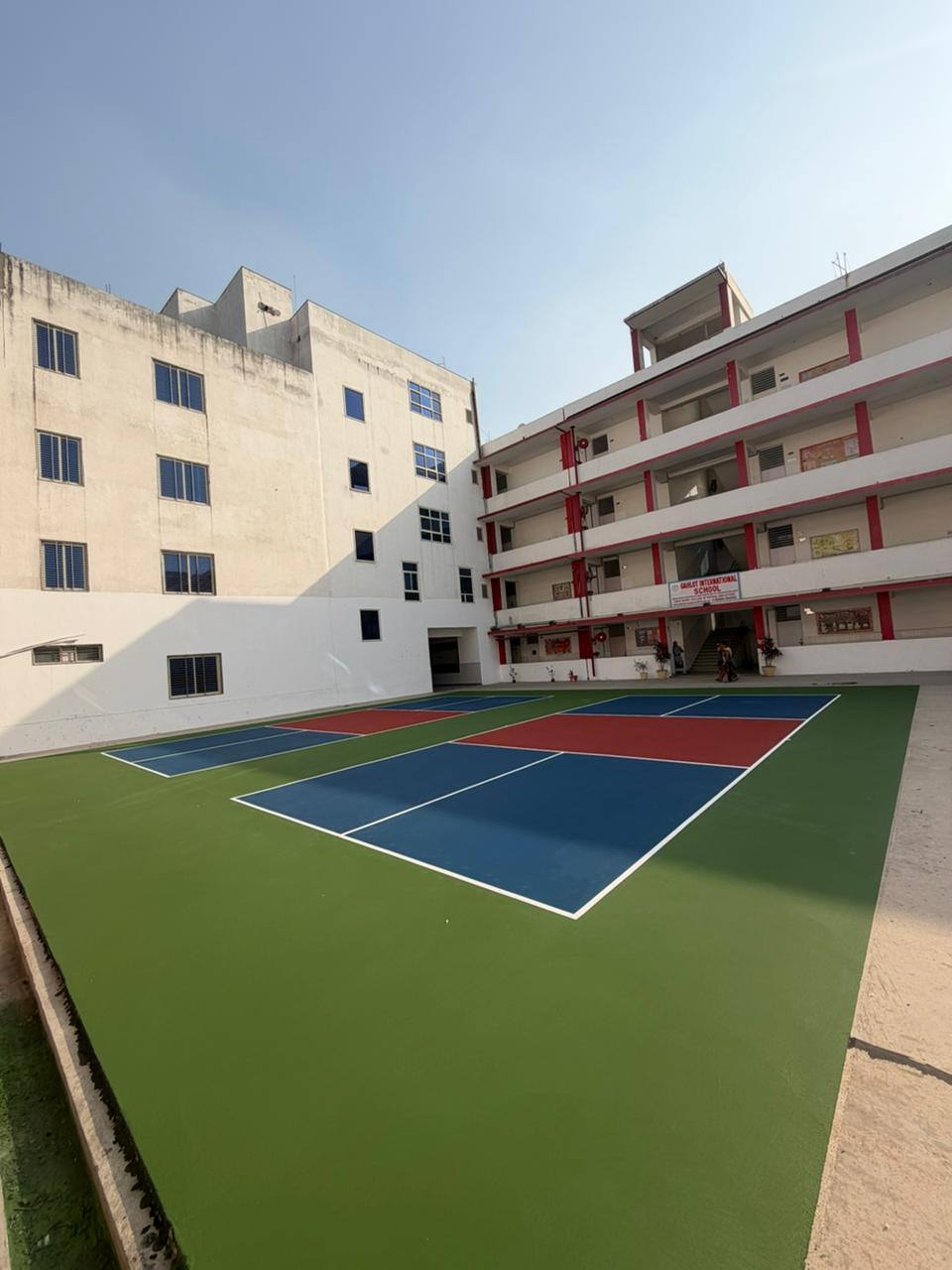 Home Pickle ball Court
